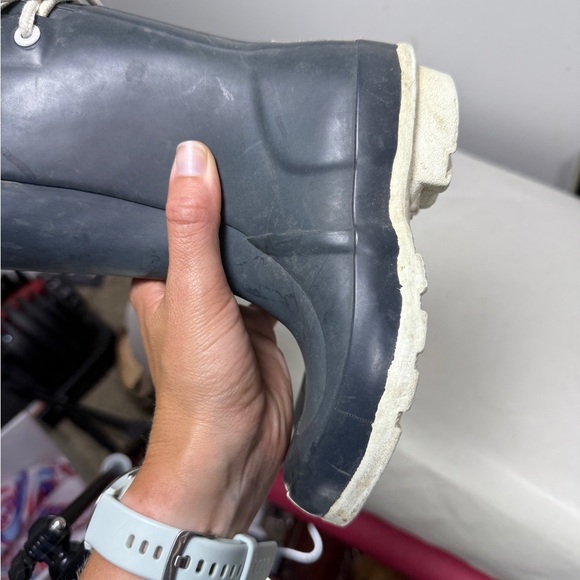 Hunter Kids Youth Tall Ackley Rain Boots Size 11M 12F - Picture 15 of 15